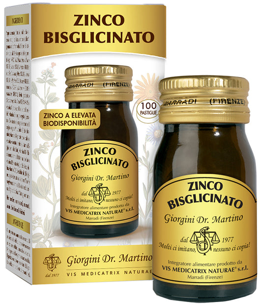 ZINC BISGLYCINATE 100 TABLETS