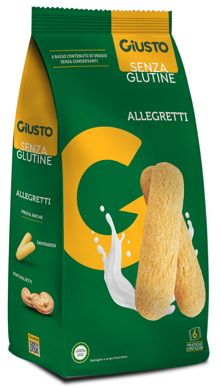 GIUSTO GLUTEN-FREE ALLEGRETTI 180 G