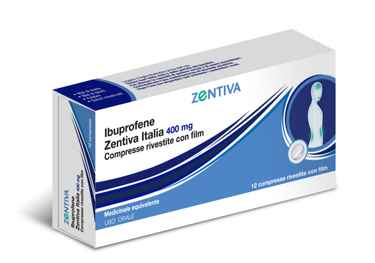 IBUPROFENE ZEN*12CPR 400MG