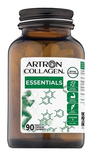 ARTRON COLLAGEN ESSENTIALS 90 TABLETS SUGAR-FREE SWEETENER-FREE GLUTEN-FREE LACTOSE-FREE