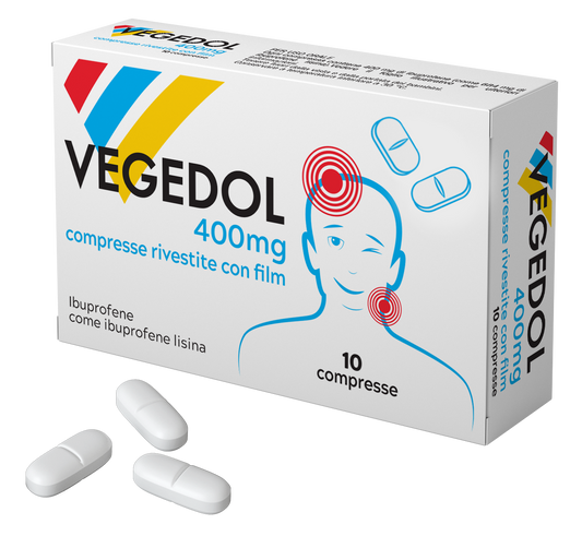 VEGEDOL*10CPR RIV 400MG