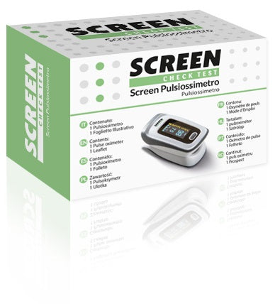 PULSIOSSIMETRO SCREEN CHECK TEST
