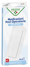 MEDICAZIONE POST OPERATORIA STERILE GARZA ANTIADERENTE 10X25 CM 3 PEZZI PROFAR