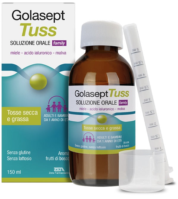 SOLUZIONE ORALE GOLASEPT TUSS FAMILY 150 ML