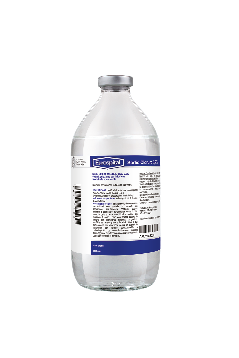 SODIO CLORURO EUROS*0,9% 250ML