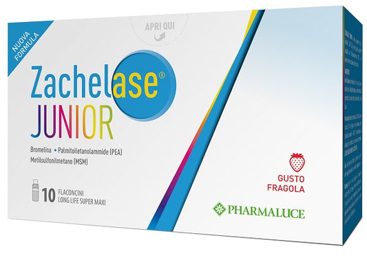 ZACHELASE JUNIOR 10 FLACONCINI DA 10 ML NUOVA FORMULA