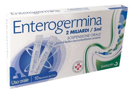ENTEROGERMINA*OS 10FL 2MLD/5ML