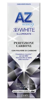 AZ 3D WHITE DENTIFRICIO ILLUMINANTE CARBONE 50 ML