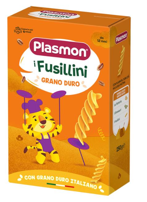 PLASMON DURUM WHEAT FUSILLINI PASTA 250 G