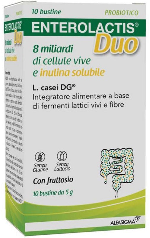 ENTEROLACTIS DUO INULINA 10 BUSTINE 5 G
