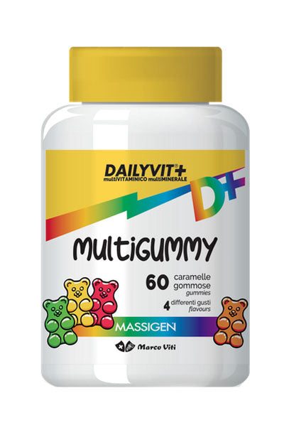MASSIGEN MULTIGUMMY 60 CARAMELLE GOMMOSE