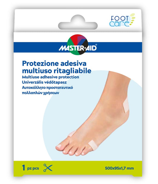MASTER-AID FOOTCARE MULTI-PURPOSE ADHESIVE PROTECTION CUTTABLE 50X9.5 CM A6