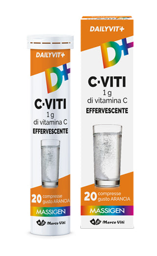 MASSIGEN VITAMINA C 1G EFFERVESCENTE 20 COMPRESSE