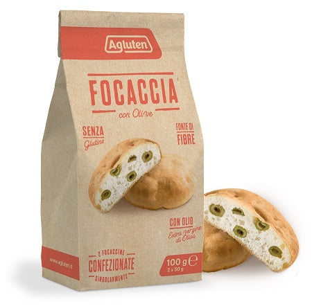 AGLUTEN FOCACCIA OLIVE 100 G