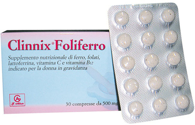 CLINDERM FOLIFERRO 30 COMPRESSE
