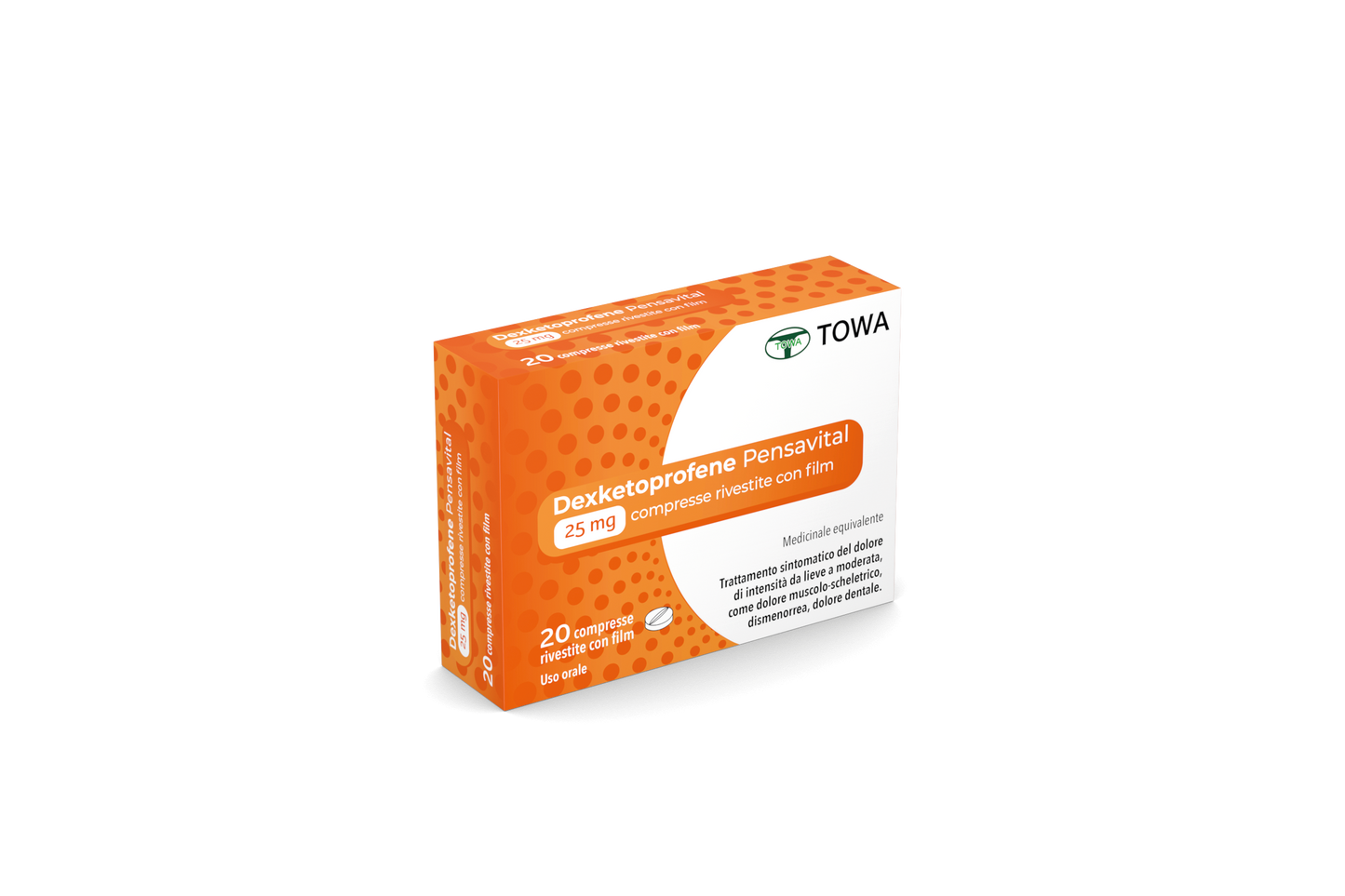 DEXKETOPROFENE PEN*20CPR 25MG