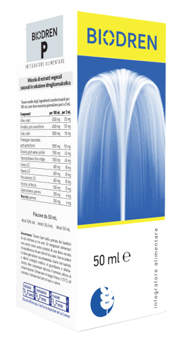 BIODREN P SOLUZIONE IDROALCOLICA 50 ML