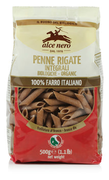 PENNE 100% FARRO INTEGRALE BIO 500 G