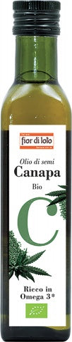 FIOR DI LOTO OLIO DI SEMI DI CANAPA BIO 250 ML
