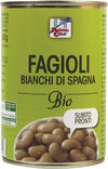 FAGIOLI BIANCHI DI SPAGNA PRONTI BIO 400 G