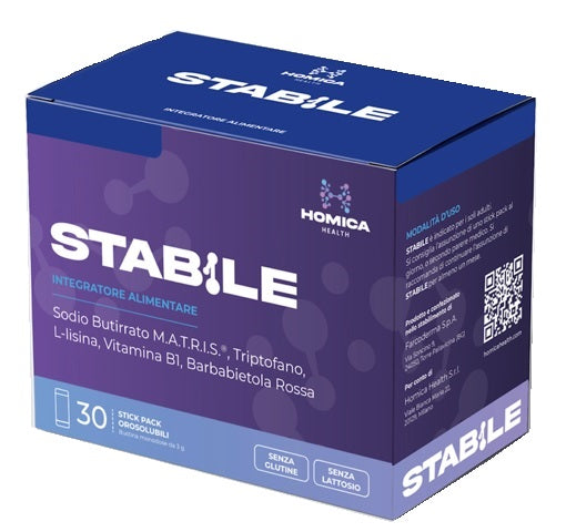STABILE 30 STICK OROSOLUBILI DA 3 G