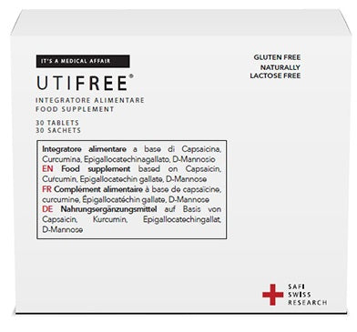 UTIFREE 30 COMPRESSE + 30 STICK DA 2,5 G