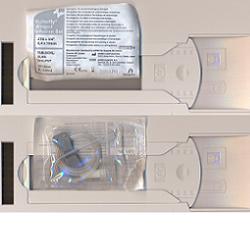 AGO BUTTERFLY STANDARD WINGED SET GAUGE 19 1,1X19 MM CON ALETTE GUIDA CANNULA DI RACCORDO VOLUME 0,47 ML CREMA