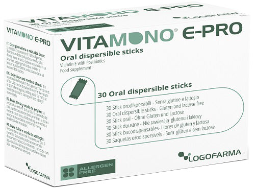 VITAMONO E-PRO 30 STICK ORODISPERSIBILI DA 1,1 G