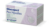 AGO PER PENNA DA INSULINA GLUCOJECT 6 MM GAUGE 32 100 PEZZI
