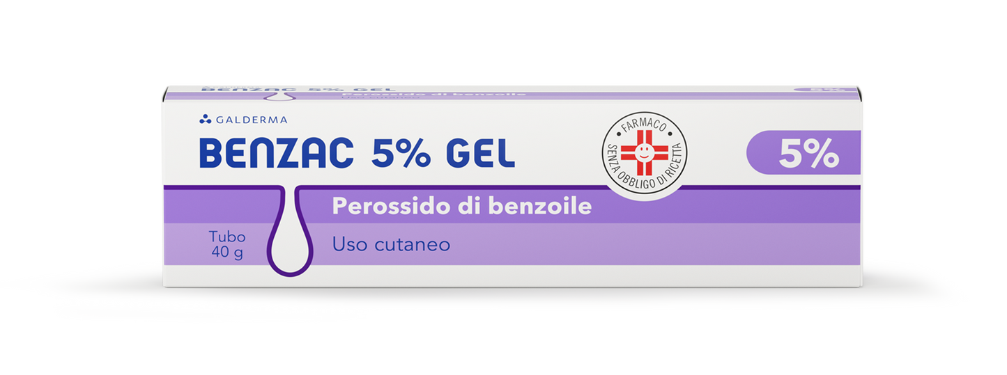 BENZAC*GEL 40G 5%