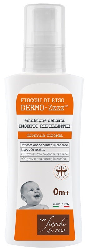 FIOCCHI DI RISO DERMO ZZZZ DELICATE REPELLENT EMULSION 0 MONTHS + 100 ML