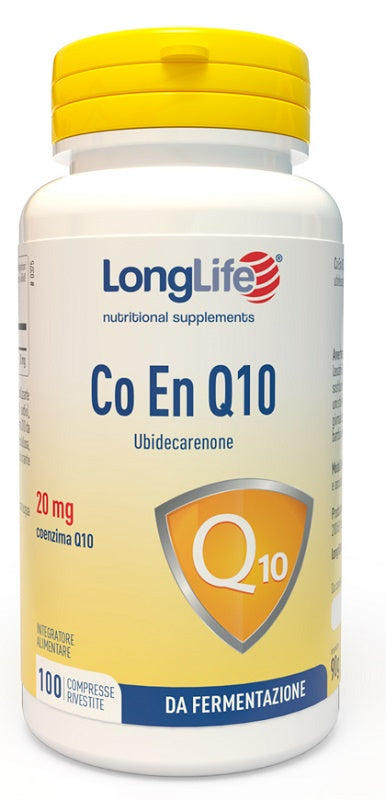 LONGLIFE CO EN Q10 20MG 100 COMPRESSE RIVESTITE