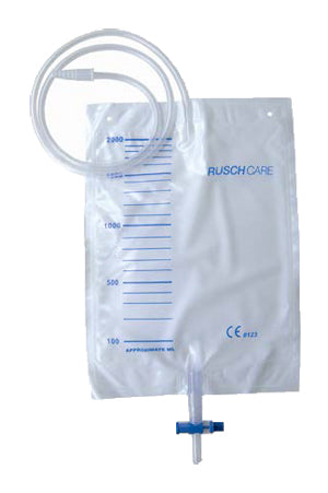 SACCA RACCOLTA URINA DA LETTO IN PVC VOLUME 2000 ML VALVOLA DI NON RITORNO RUBINETTO SCARICO T-TAP TUBO DI RACCORDO DIAMETRO 5-7 MM LUNGHEZZA 90 CM 30 PEZZI
