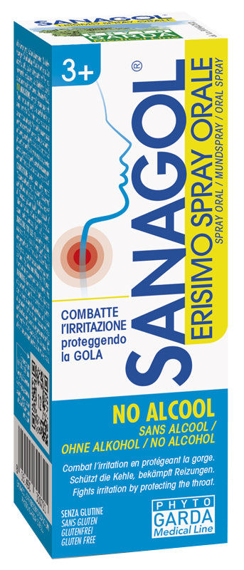 SANAGOL SPRAY ERISIMO SENZA ALCOOL 20 ML