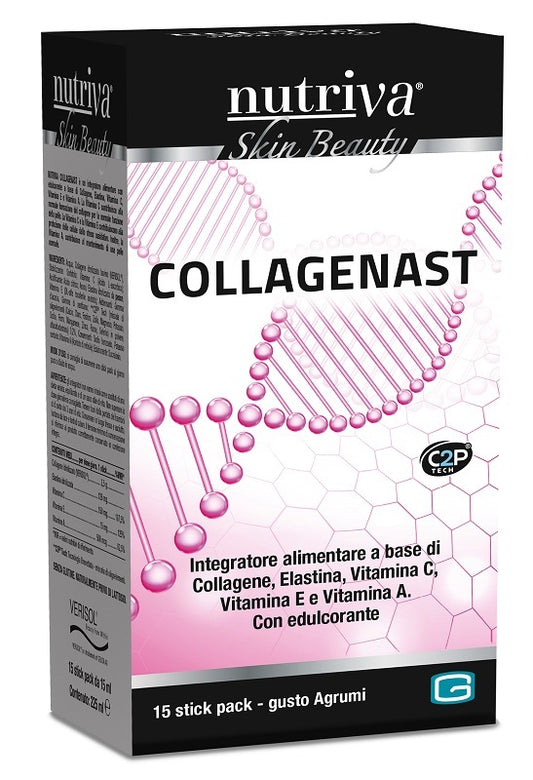 NUTRIVA COLLAGENAST 15 STICK PACKS 15 ML
