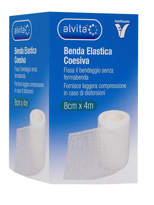 BENDA ELASTICA AUTOADESIVA ALVITA 8X4CM