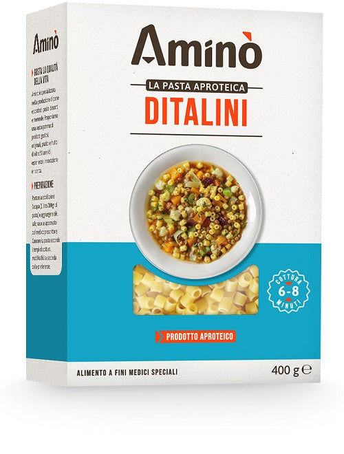 AMINO' LA PASTA APROTEICA DITALINI 400 G