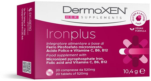 DERMOXEN IRONPLUS 20 COMPRESSE
