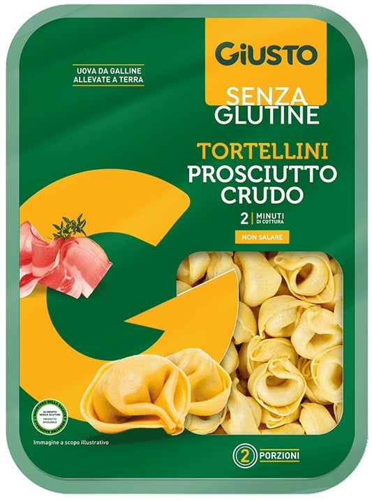 GIUSTO GLUTEN FREE TORTELLINI WITH CURED HAM 250 G