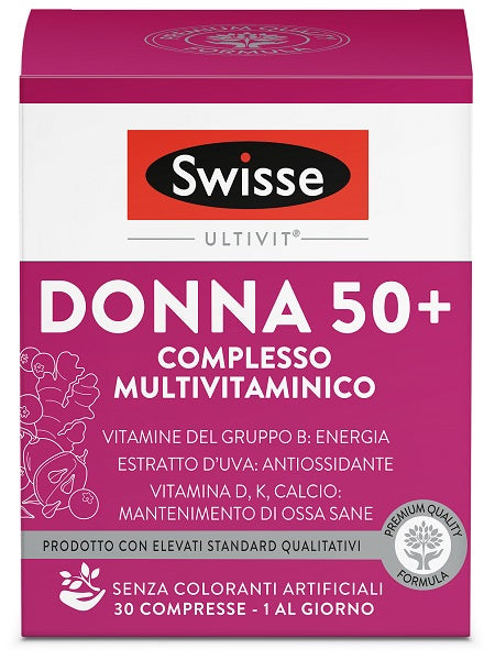 SWISSE WOMEN'S ULTIVITE 50+ 30 TABLETS