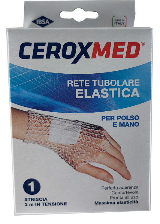 CEROXMED RETE TUBOLARE CALIBRO 3 MANO/POLSO 3 M 1 PEZZO