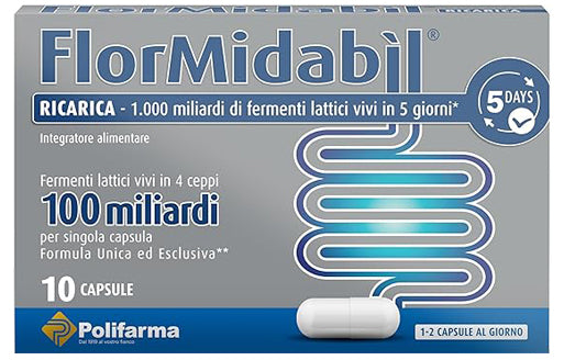 FLORMIDABIL REFILL 10 CAPSULES