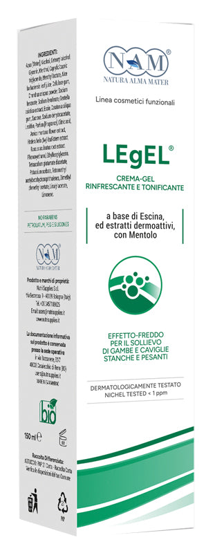 LEGEL CREMA-GEL RIFRESCANTE E TONIFICANTE PER GAMBE 150 ML