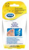 CEROTTO SCHOLL VESCICHE MISURE MISTE 2 GRANDI + 2 DITA PIEDI + 2 PICCOLO 6 PEZZI