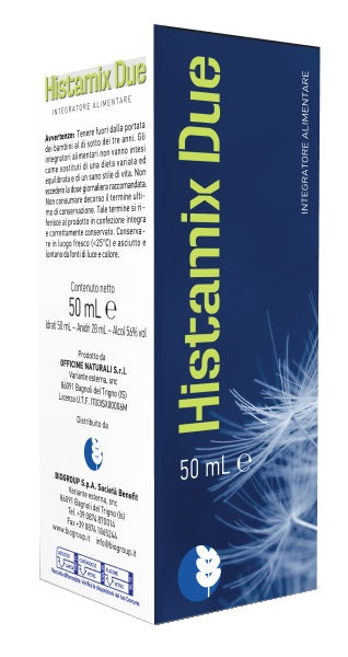 HISTAMIX DUE 50 ML SOLUZIONE IDROGLICEROALCOLICA
