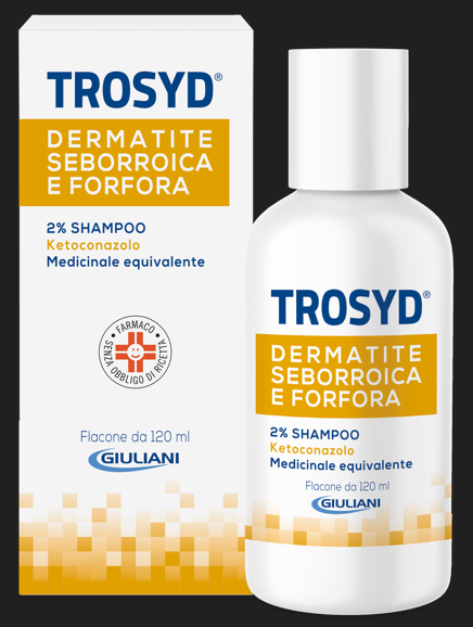 TROSYD DERMATITE SEB*SH120ML2%