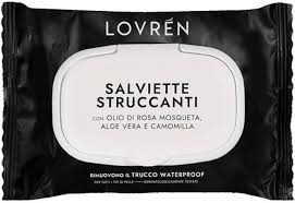 Lovren Salviette Struccanti Waterproof 20 Pezzi